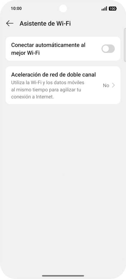 Pulsa el indicador junto a 