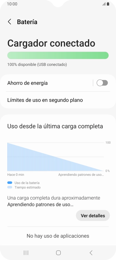 Pulsa Ahorro de energía.