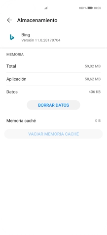 Desliza el dedo hacia arriba desde la parte inferior de la pantalla para terminar y volver a la pantalla de inicio.