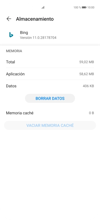 Desliza el dedo hacia arriba desde la parte inferior de la pantalla para terminar y volver a la pantalla de inicio.
