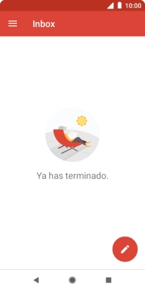 Desliza el dedo hacia la derecha desde la parte izquierda de la pantalla.