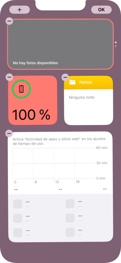 Pulsa el icono de añadir.