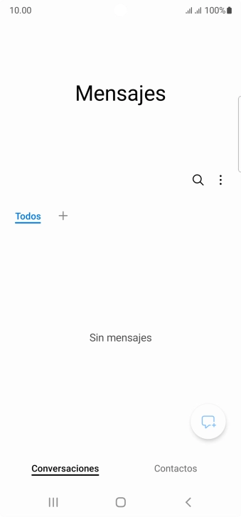 Pulsa el icono de menú.