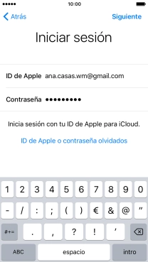 Pulsa Siguiente.