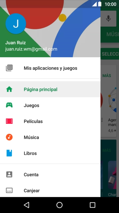 Pulsa Mis aplicaciones y juegos.