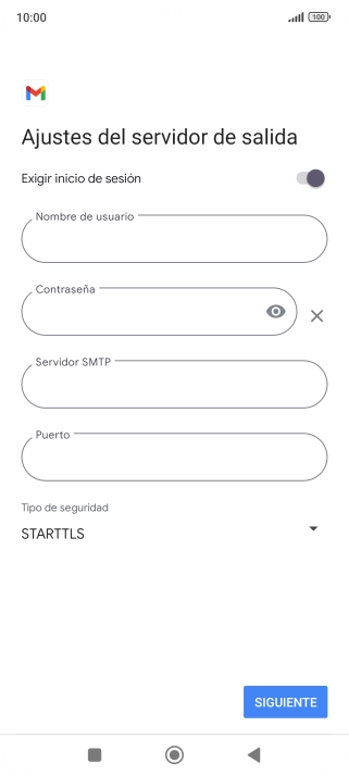 Pulsa el indicador junto a 