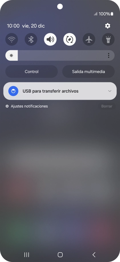 Pulsa la lista desplegable.