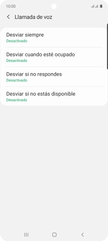 Pulsa la tecla de inicio para terminar y regresar a la pantalla de inicio.
