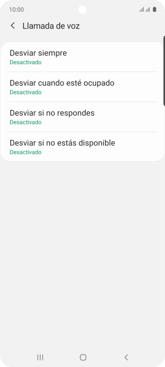 Pulsa la tecla de inicio para terminar y regresar a la pantalla de inicio.