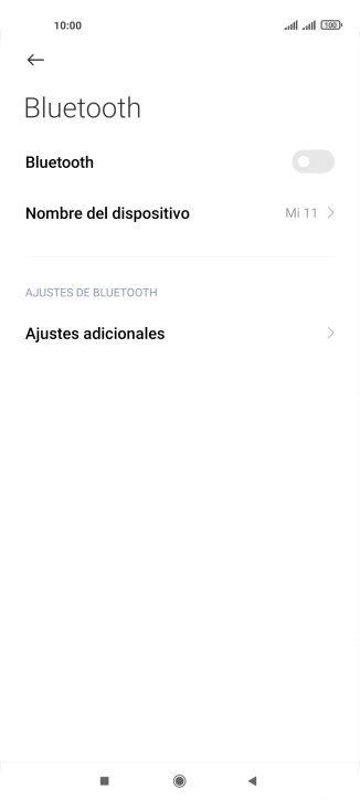 Pulsa el indicador junto a 