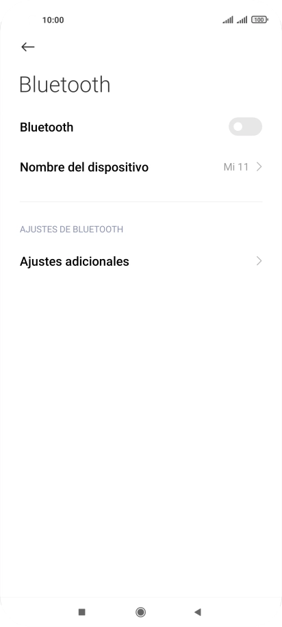 Pulsa el indicador junto a 