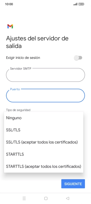 Pulsa SSL/TLS.