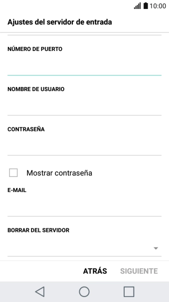 Pulsa en el campo bajo 