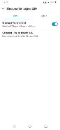 Pulsa el indicador junto a 