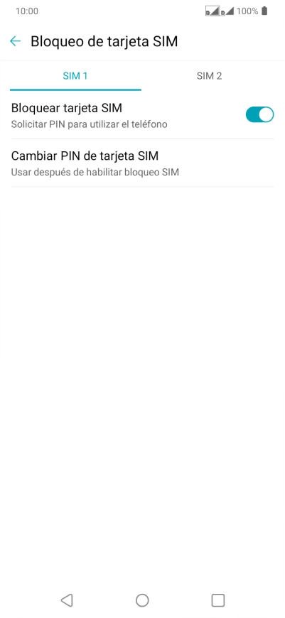 Pulsa el indicador junto a 
