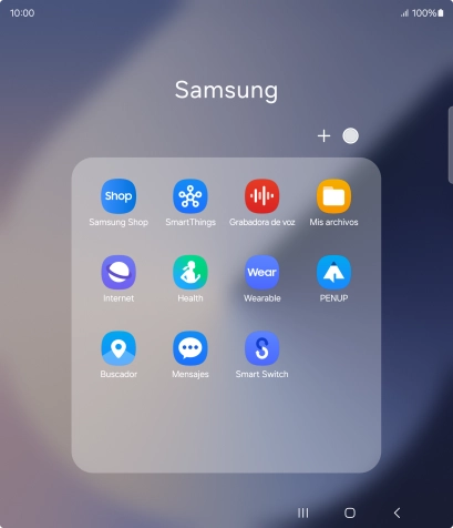 Abre una app que sea compatible con esta función, por ejemplo, Mensajes.