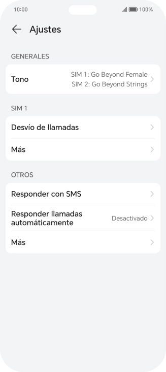 Pulsa Desvío de llamadas.