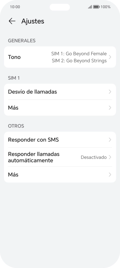 Pulsa Desvío de llamadas.