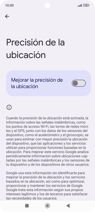 Si pulsas el indicador junto a 
