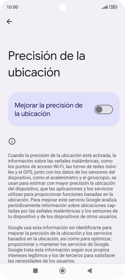 Si pulsas el indicador junto a 