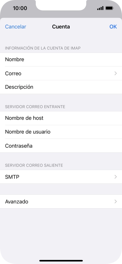 Pulsa SMTP.