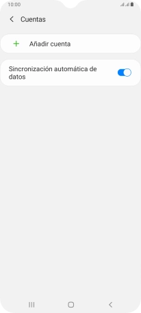 Pulsa Añadir cuenta.