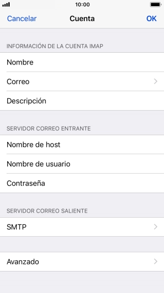 Pulsa SMTP.