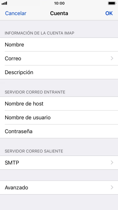 Pulsa SMTP.
