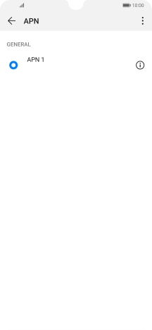 Pulsa el icono de menú.