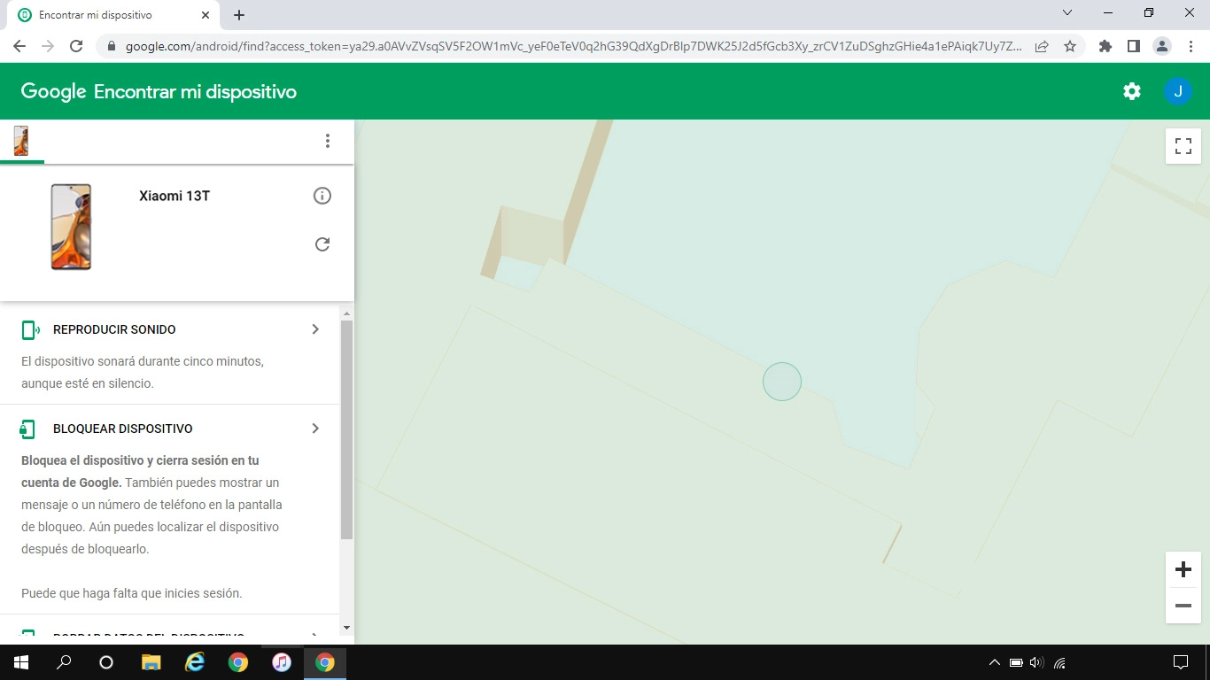 Haz clic en el dispositivo deseado.
