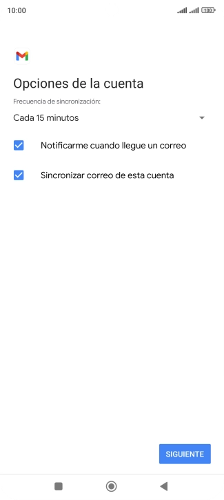 Pulsa la lista desplegable bajo 