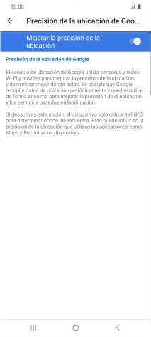 Pulsa el indicador junto a 