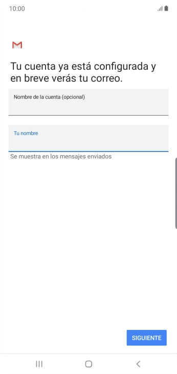 Pulsa SIGUIENTE.