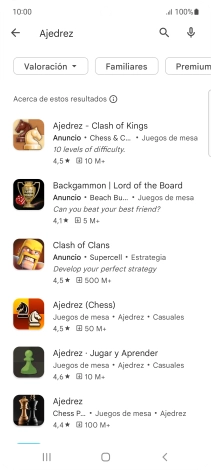 Pulsa la app deseada.