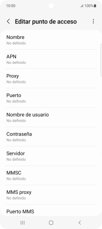 Pulsa Nombre.