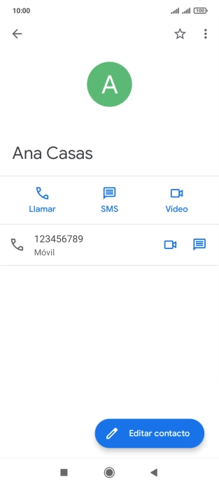 Pulsa la tecla de inicio para terminar y regresar a la pantalla de inicio.