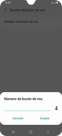 Introduce 22177 y pulsa Aceptar.