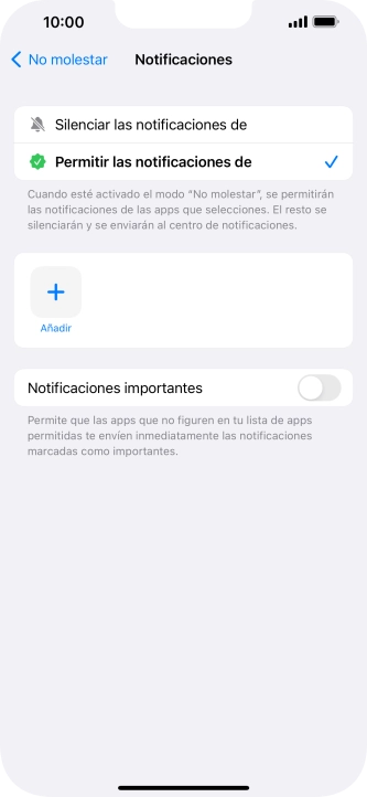 Pulsa el indicador junto a 