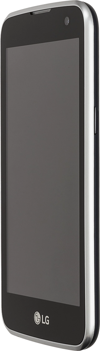 Mantén pulsado el botón de encender o apagar hasta que se encienda la pantalla.