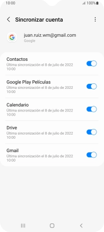 Pulsa la tecla de inicio para terminar y regresar a la pantalla de inicio.