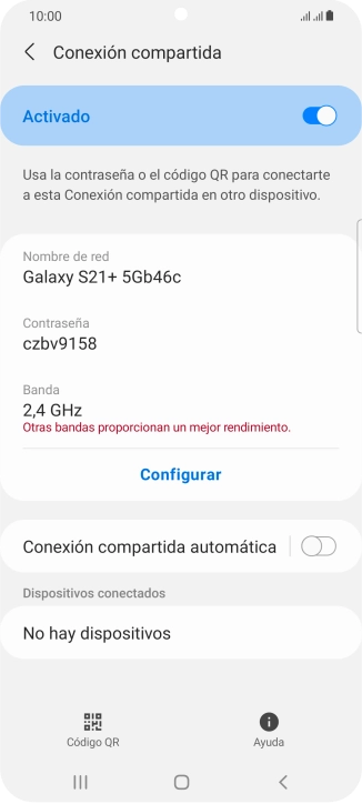 Pulsa la tecla de inicio para terminar y regresar a la pantalla de inicio.