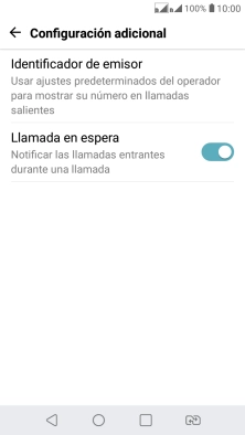 Pulsa el indicador junto a 