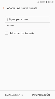 Pulsa INICIAR SESIÓN.