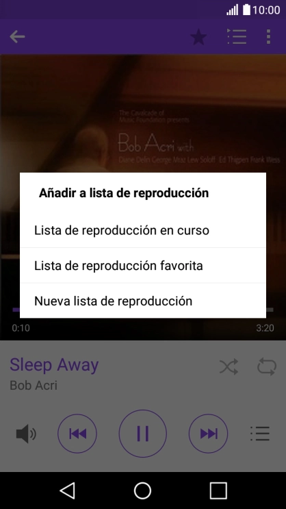 Pulsa Nueva lista de reproducción.