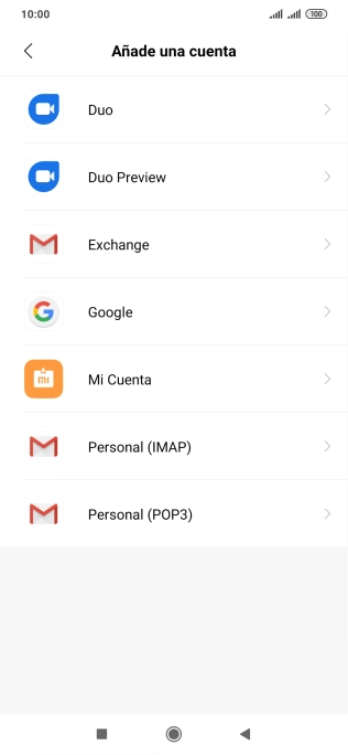 Pulsa la tecla de inicio para terminar y regresar a la pantalla de inicio.