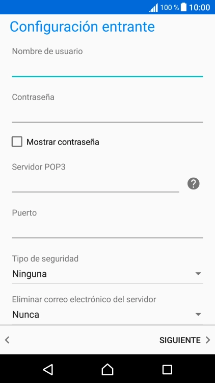 Pulsa en el campo bajo 
