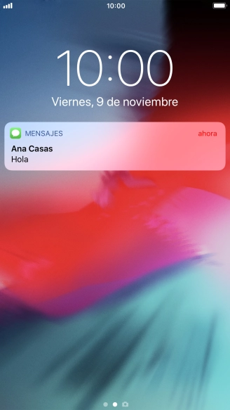 Pulsa la notificación deseada y sigue las indicaciones de la pantalla para utilizar la función seleccionada.