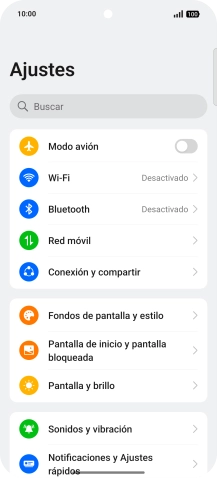 Pulsa Notificaciones y Ajustes rápidos.