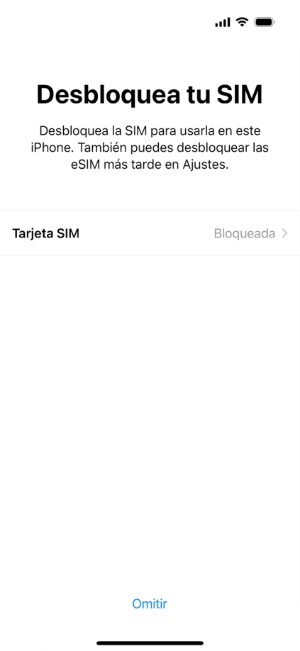 Pulsa Tarjeta SIM.