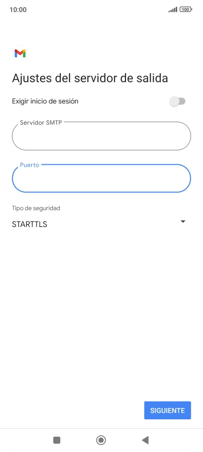 Pulsa la lista desplegable bajo 